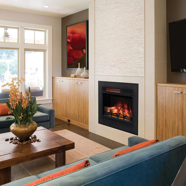 ClassicFlame 23-in 3D Spectrafire Plus Infrared Electric Fireplace