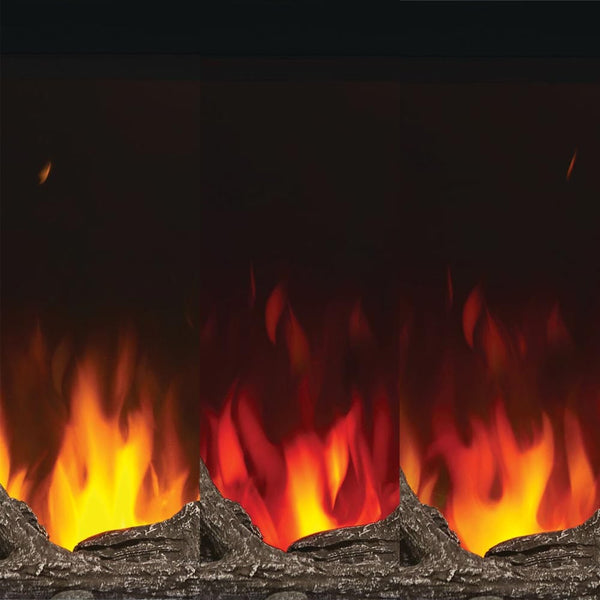FIRE SHADE ~炎舞~ SOULABO X NATURETONES Napoleon 74-in Astound Linear Electric Fireplace NEFB74AB
