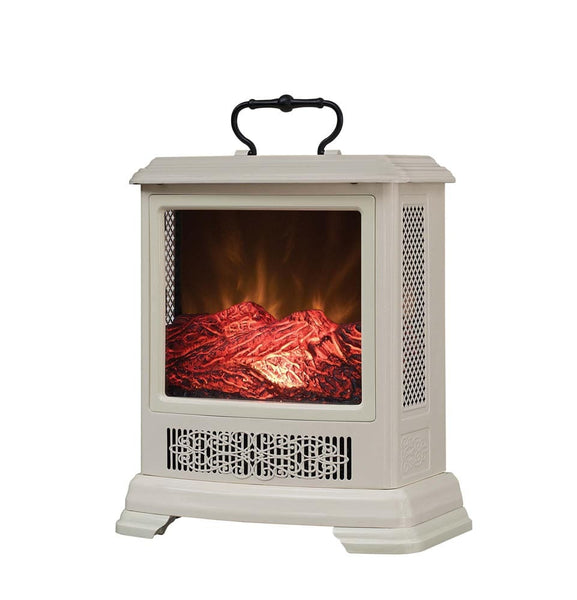 Duraflame Cream Electric Fireplace Stove Electric Fireplaces Direct
