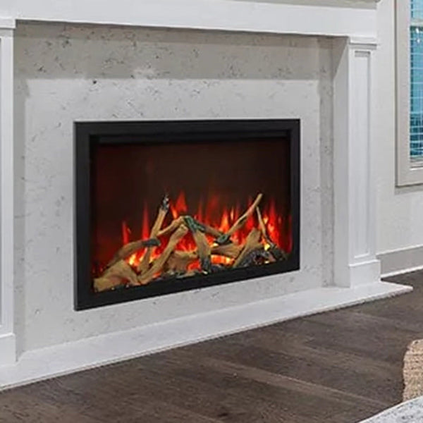 Convert Wood Fireplace to Electric Image