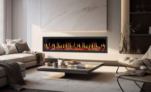 The Best 100‑Inch Electric Fireplaces for Wall Installation in 2026