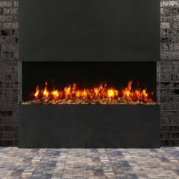 Amantii 60-in TruView Slim Linear Electric Fireplace | Electric