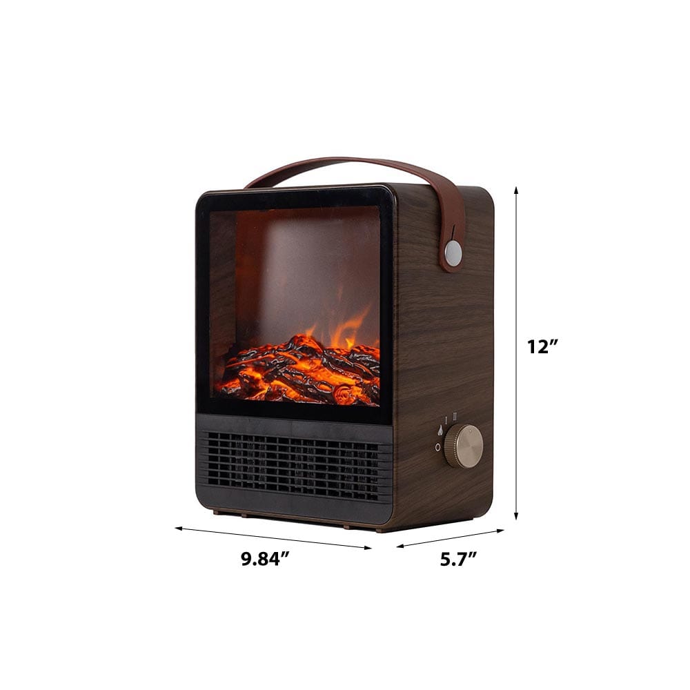Comfort Smart Portable Electric Fireplace Space Heater Electric