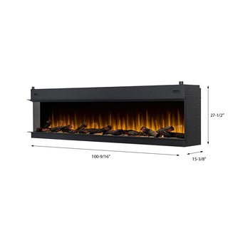 Dimplex Ignite Ultra 100-in Linear Electric Fireplace | Electric