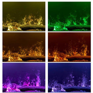 Dimplex Optimyst 86-in Linear Electric Fireplace | Electric