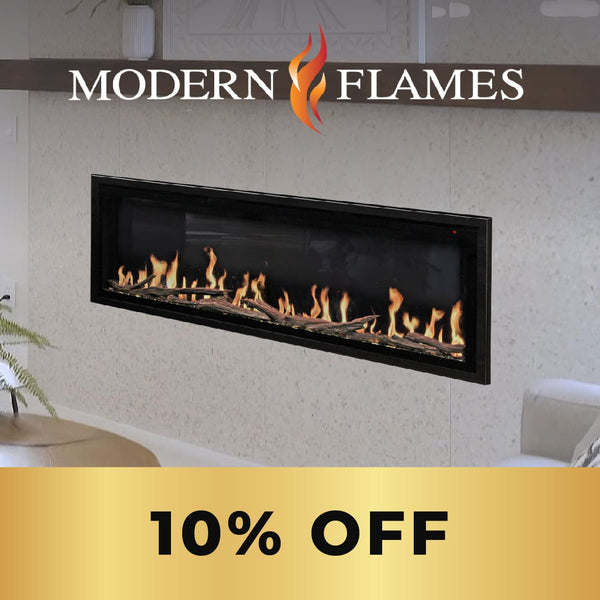 Modern Flames Orion V1 Slim Heliovision Linear Electric Fireplace Image
