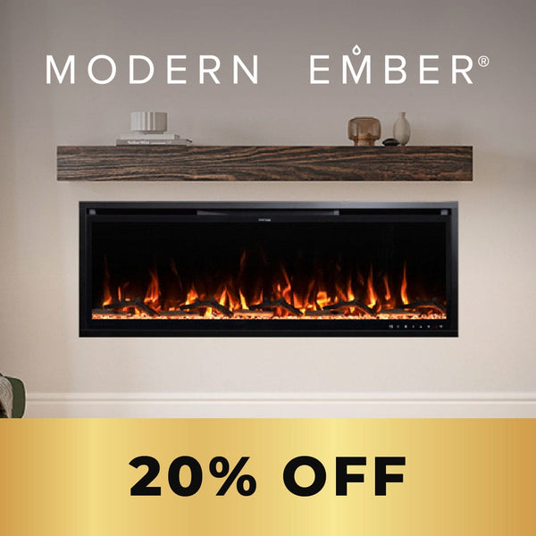 Modern Ember Aerus Smart Linear Electric Fireplace Image