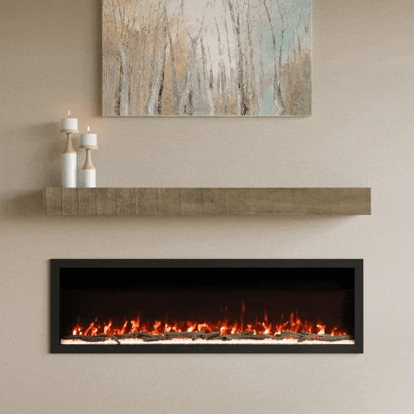 Modern Ember 60In Highmark Smart Linear Electric Fireplace Electric