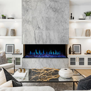 Modern Flames Orion 76-in Multi Heliovision Linear Electric