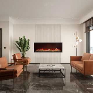 Napoleon Astound 96-in Linear Electric Fireplace | Electric