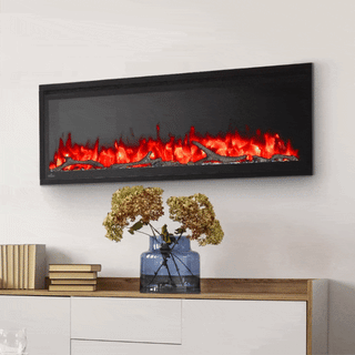 エディ様 50505050 Napoleon Entice 50-in Linear Electric Fireplace | Electric