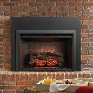 SimpliFire 32-In Built-In Electric Fireplace Insert with Large