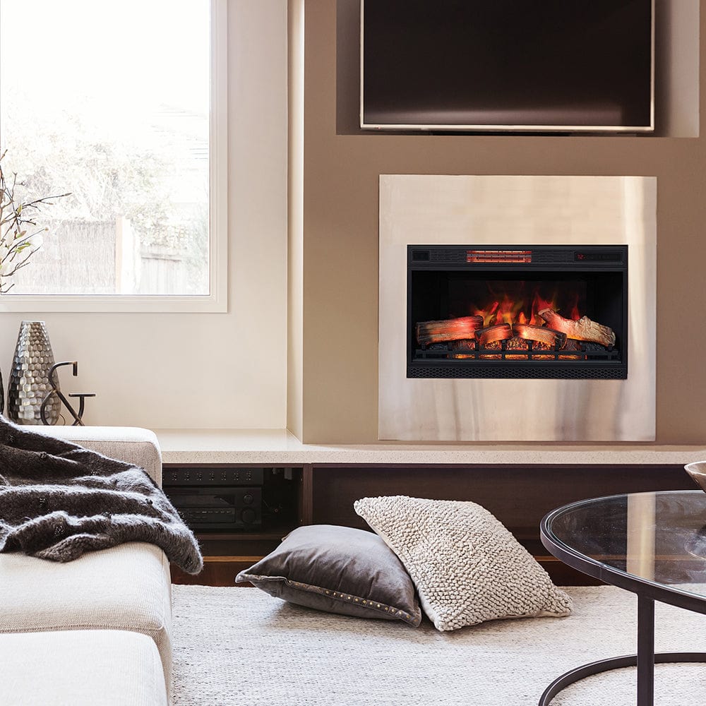 ClassicFlame 32-In 3D Spectrafire Plus Infrared Electric Fireplace