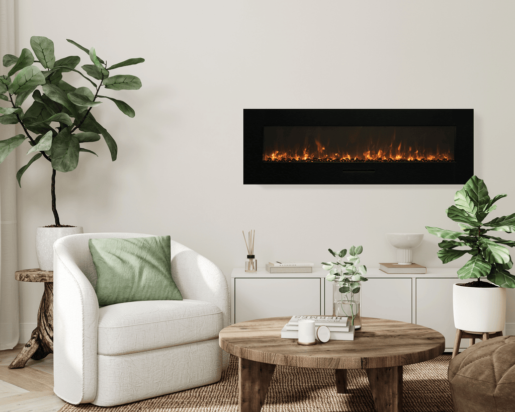 vetro felice35センチ　ジンジャー　レッド　ゴールド　ブラック Amantii Tru View Bespoke 85-inch 3-Sided View Built In Indoor